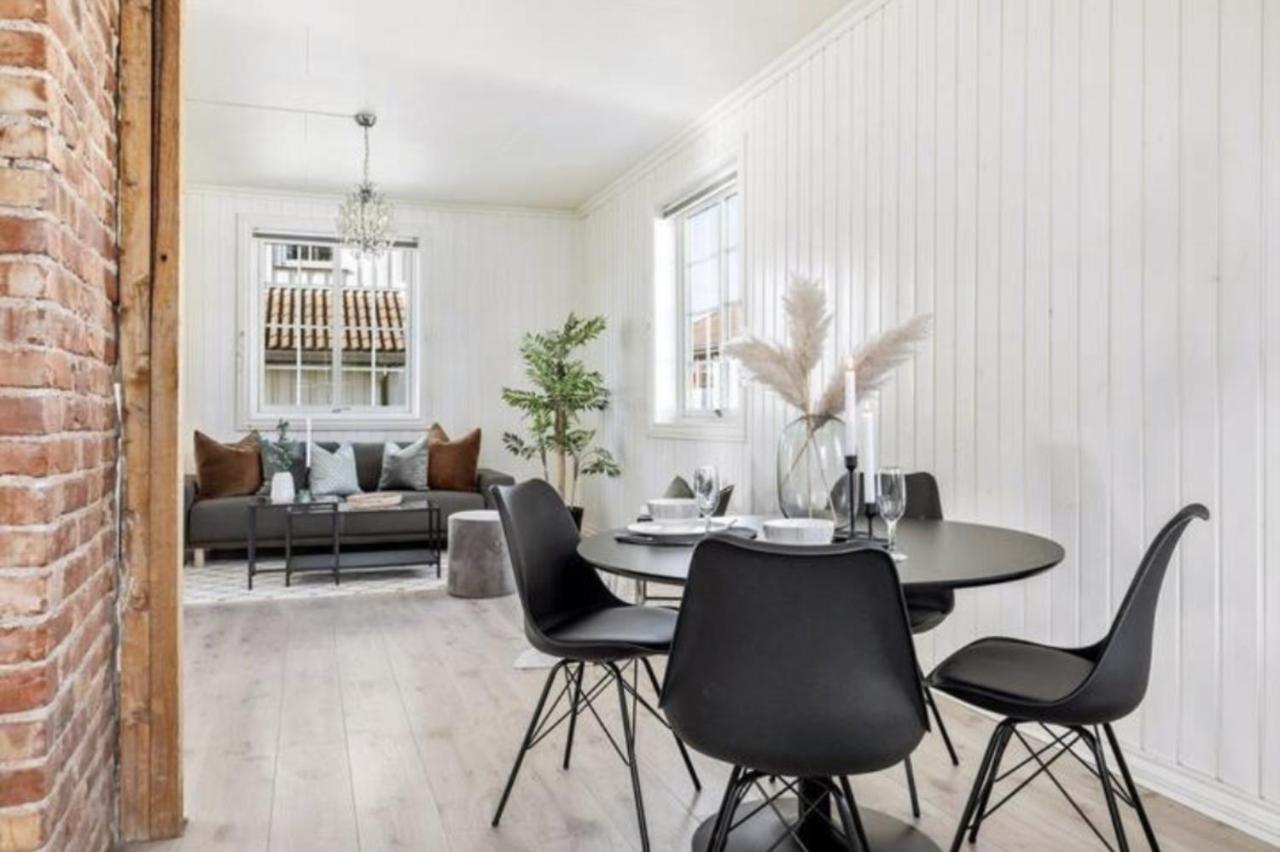 Ferienwohnung Lys Og Sentral Leilighet Med Terrasse Og Hage Lillehammer Exterior foto